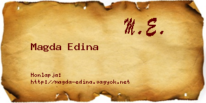 Magda Edina névjegykártya